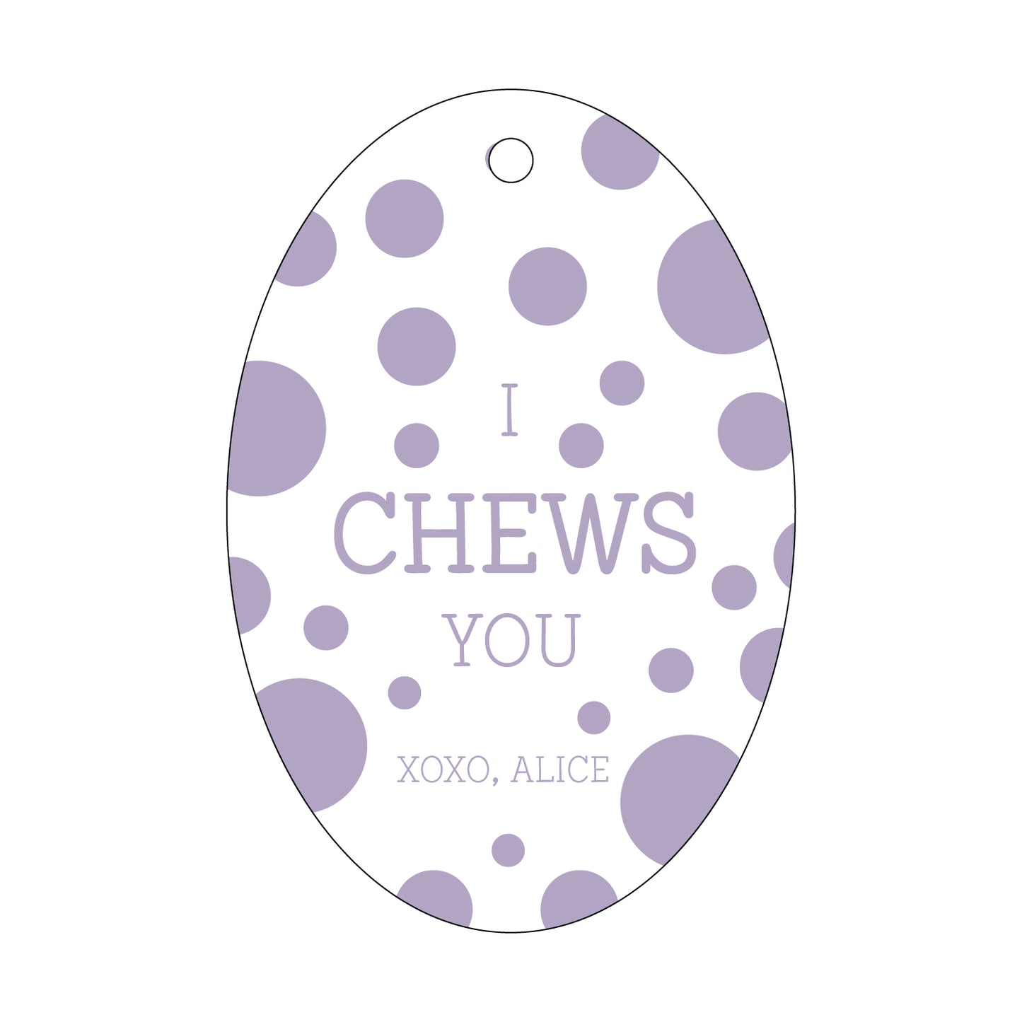 Personalized Gift Tag - T210