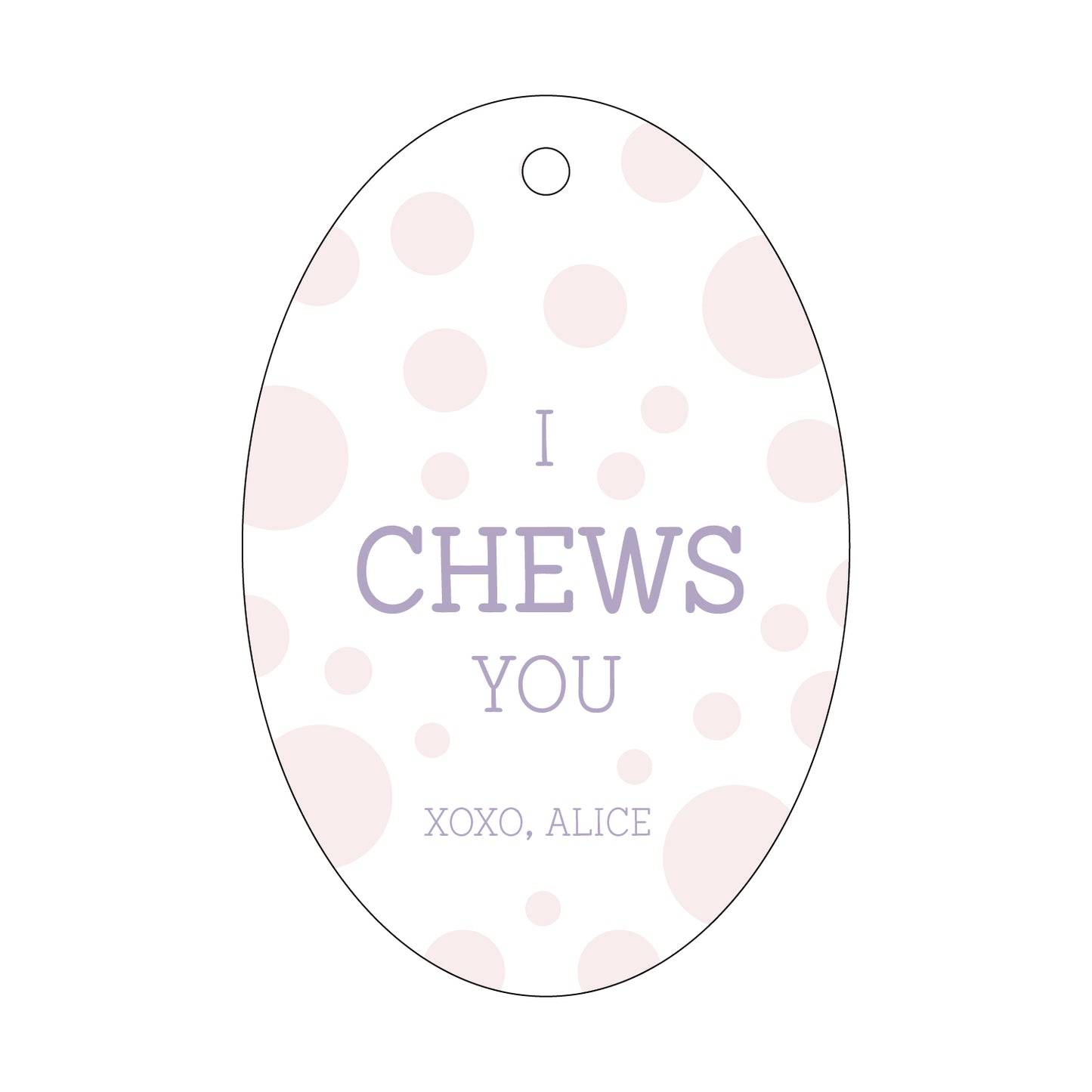 Personalized Gift Tag - T210