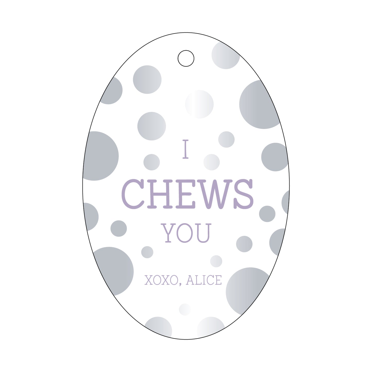 Personalized Gift Tag - T210