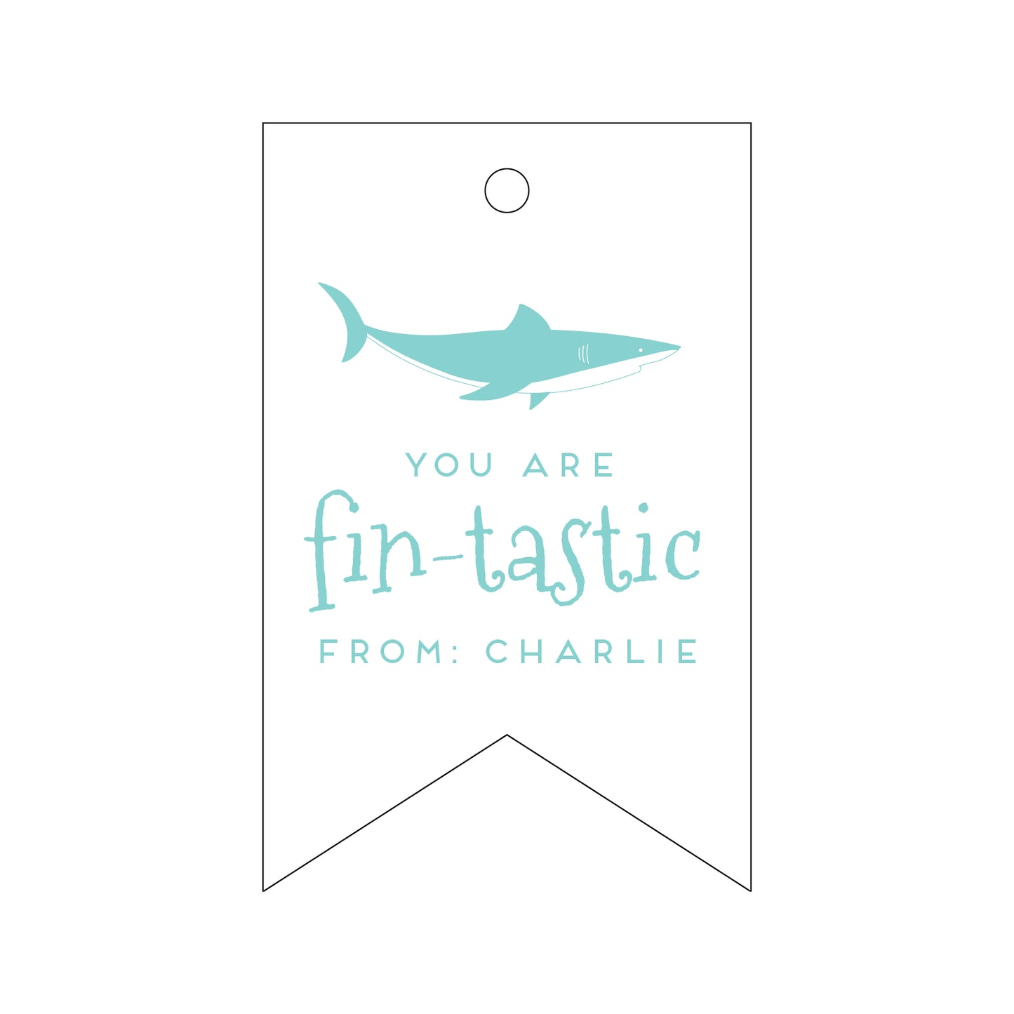 Personalized Gift Tag - T212