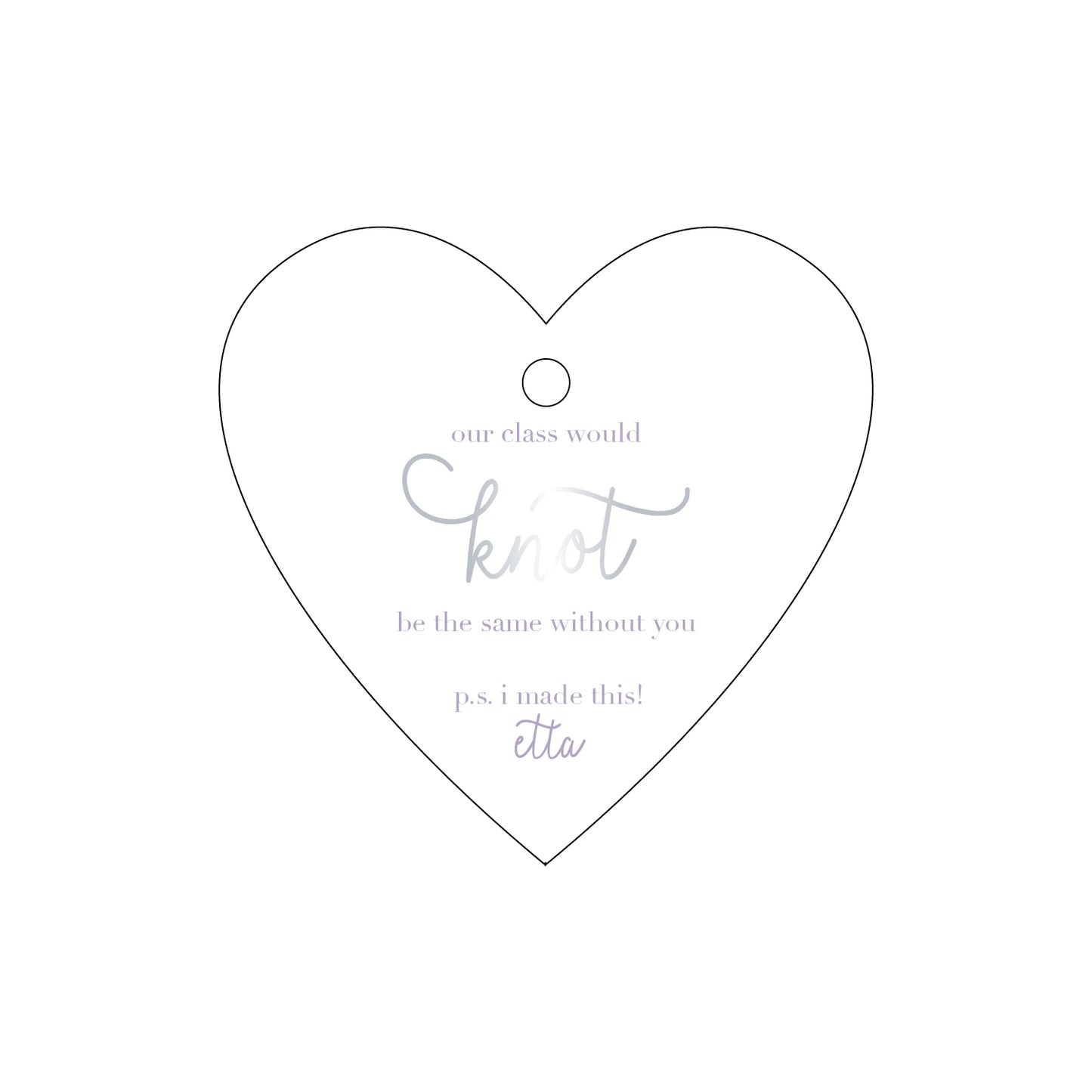 Personalized Gift Tag - T213