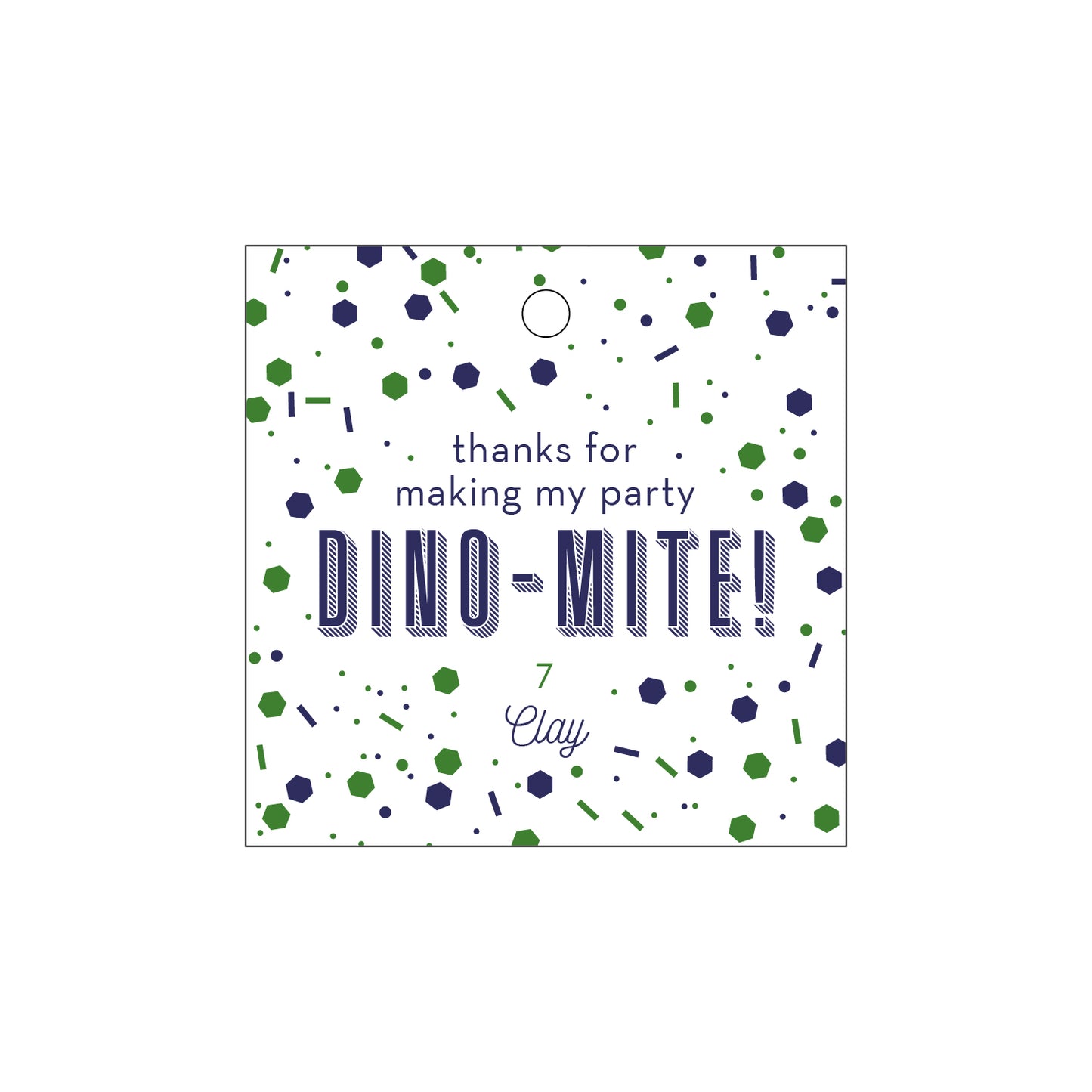 Personalized Gift Tag - T214