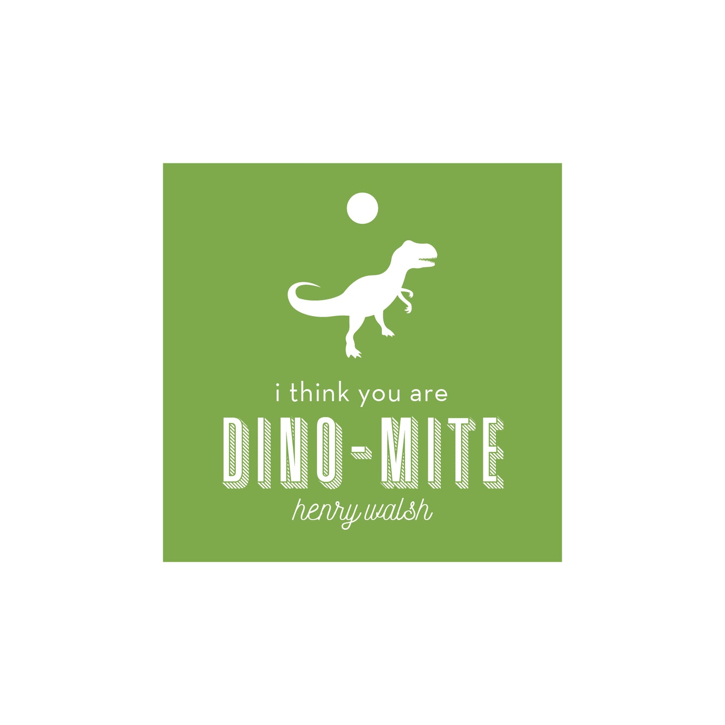 Personalized Gift Tag - T214