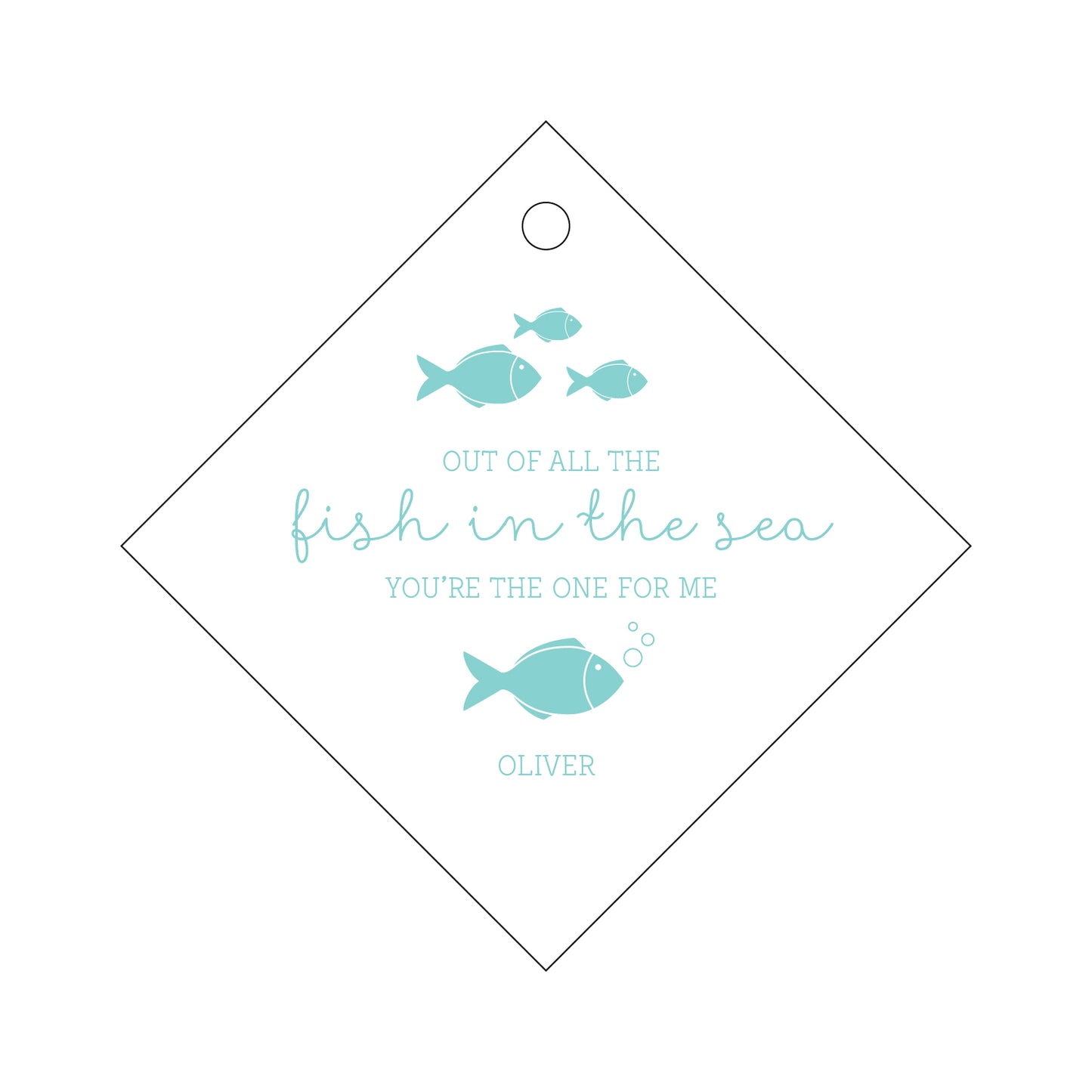 Personalized Gift Tag - T215