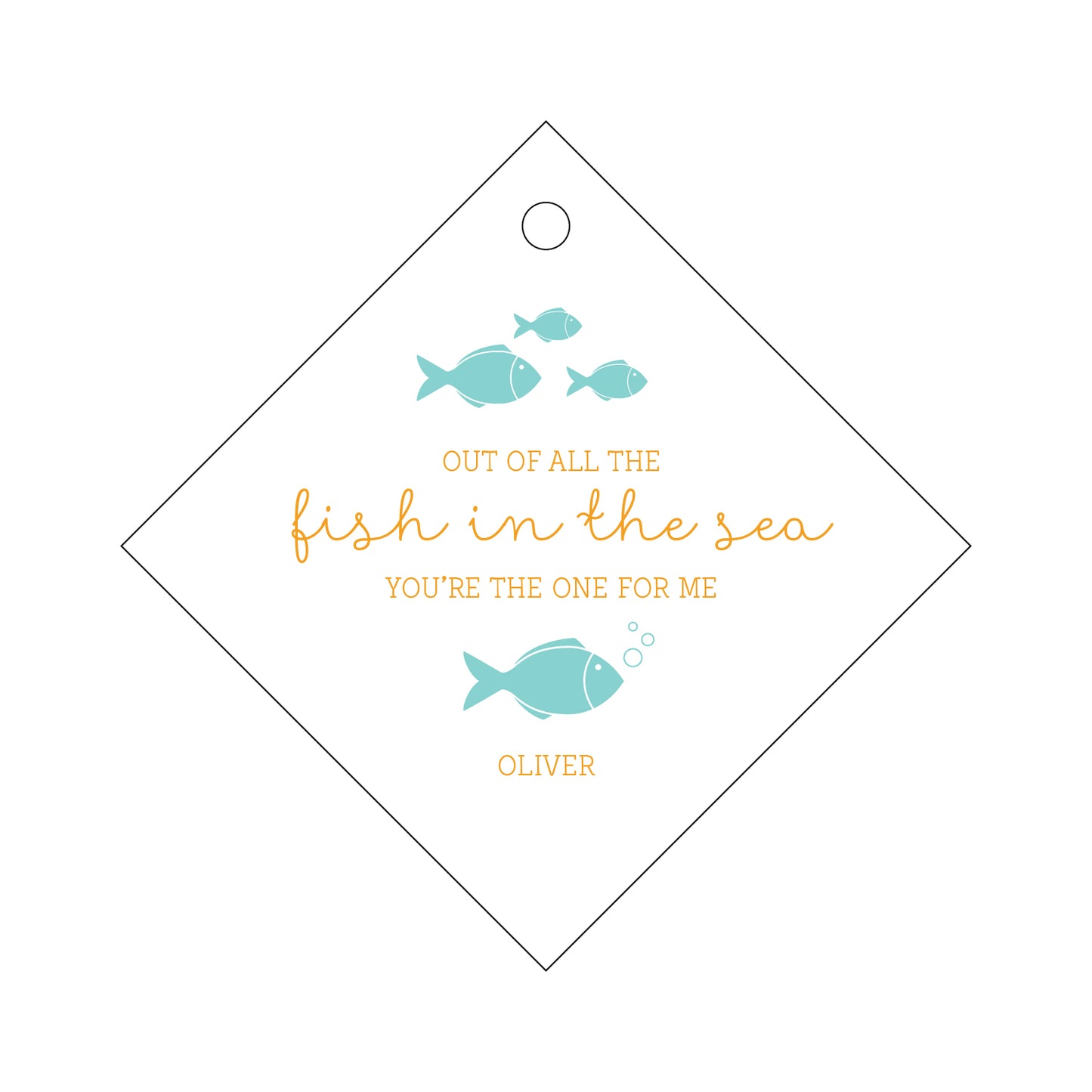 Personalized Gift Tag - T215