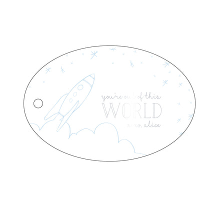 Personalized Gift Tag - T217