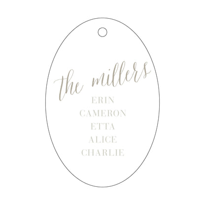 Personalized Gift Tag - T21
