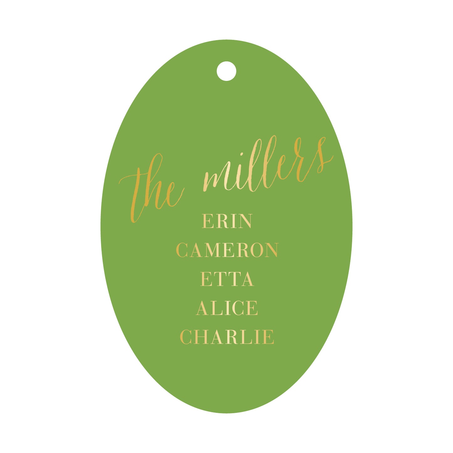 Personalized Gift Tag - T21