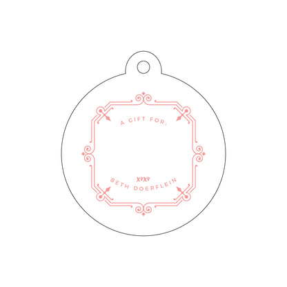 Personalized Gift Tag - T224