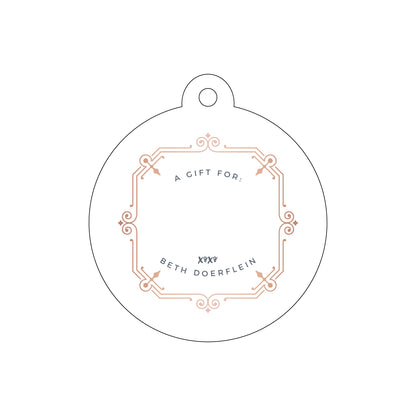 Personalized Gift Tag - T224