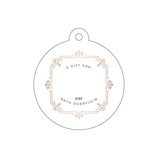 Personalized Gift Tag - T224