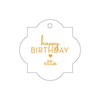 Personalized Gift Tag - T228