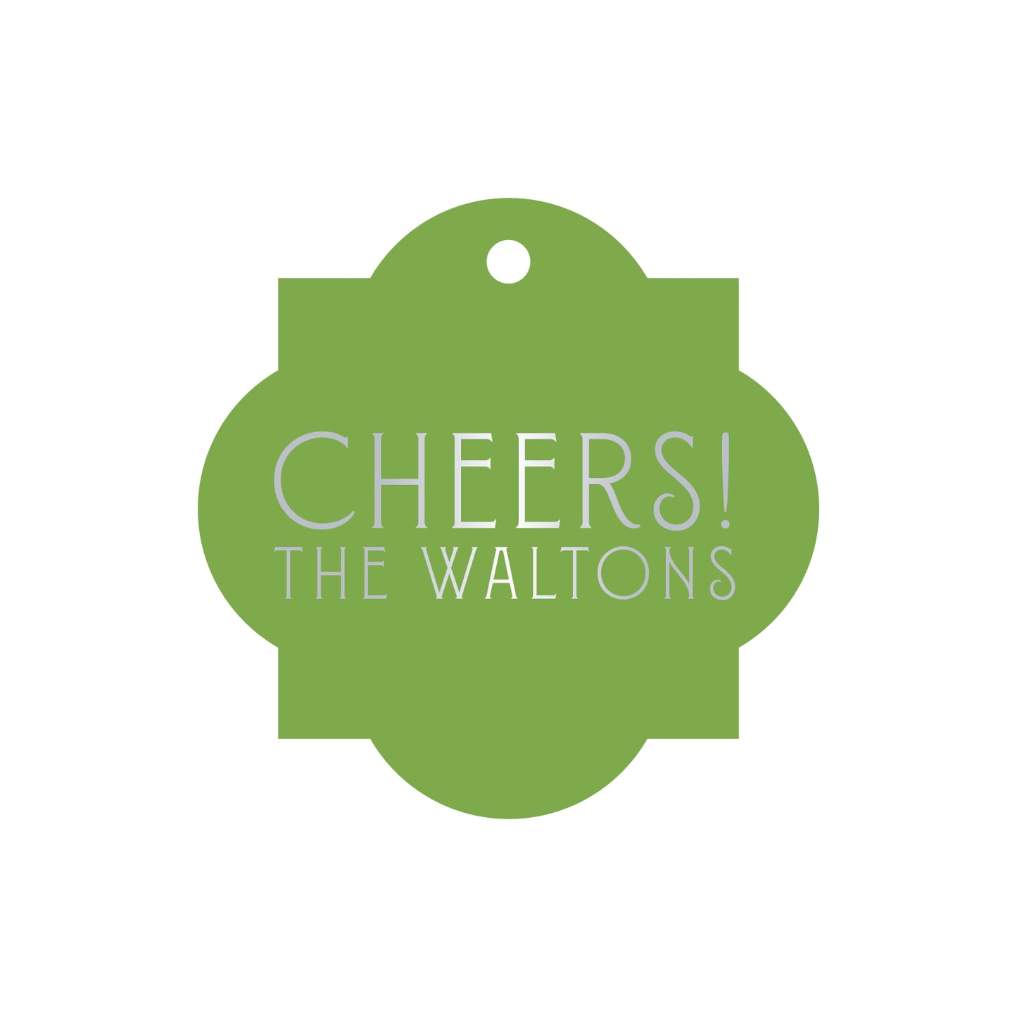 Personalized Gift Tag - T230