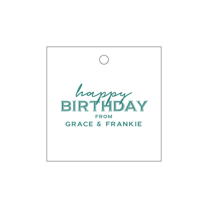 Personalized Gift Tag - T233
