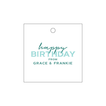 Personalized Gift Tag - T233