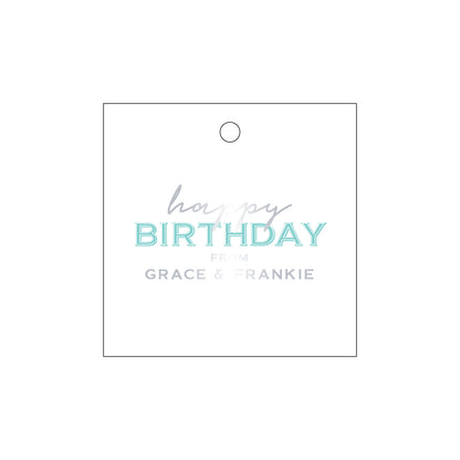 Personalized Gift Tag - T233