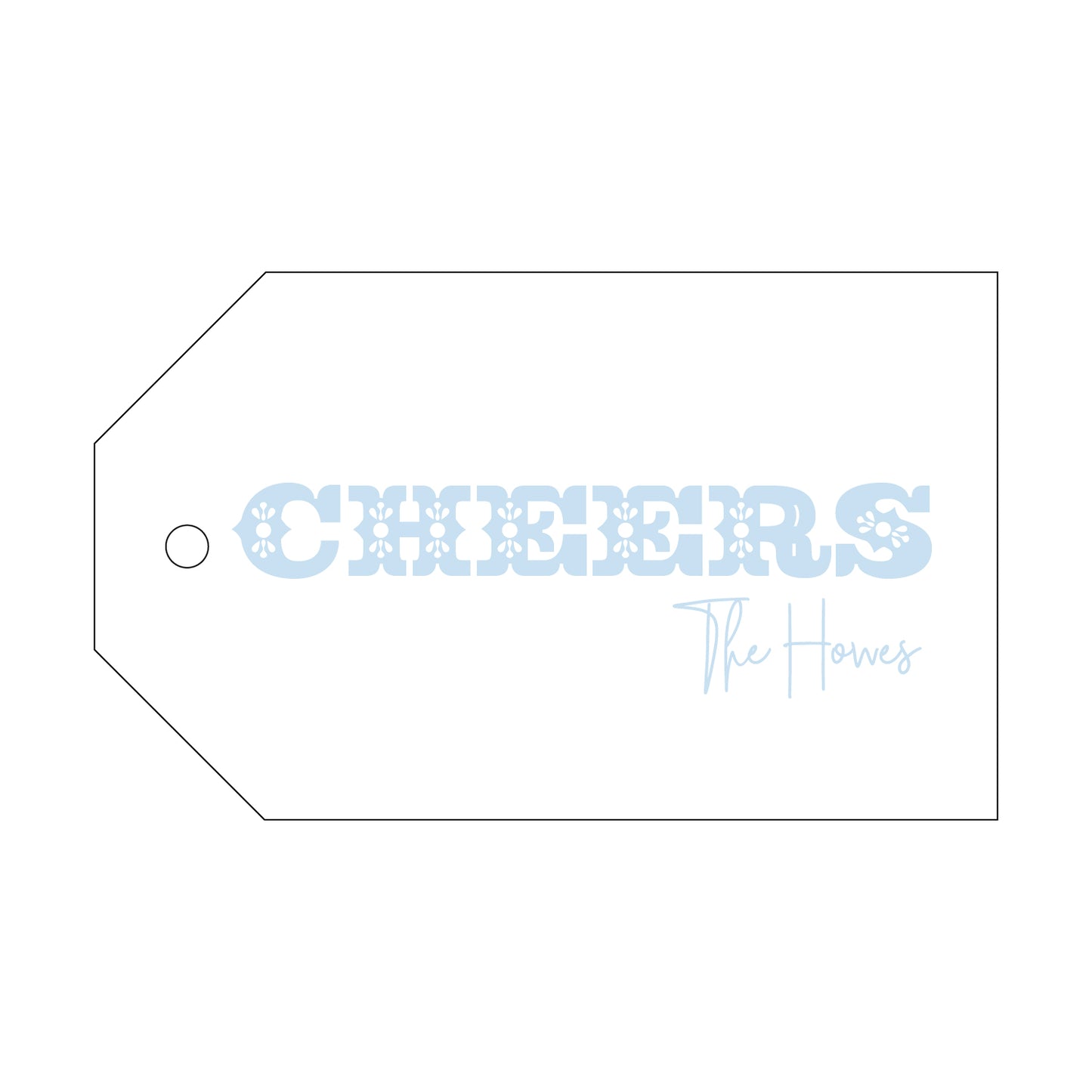 Personalized Gift Tag - T235