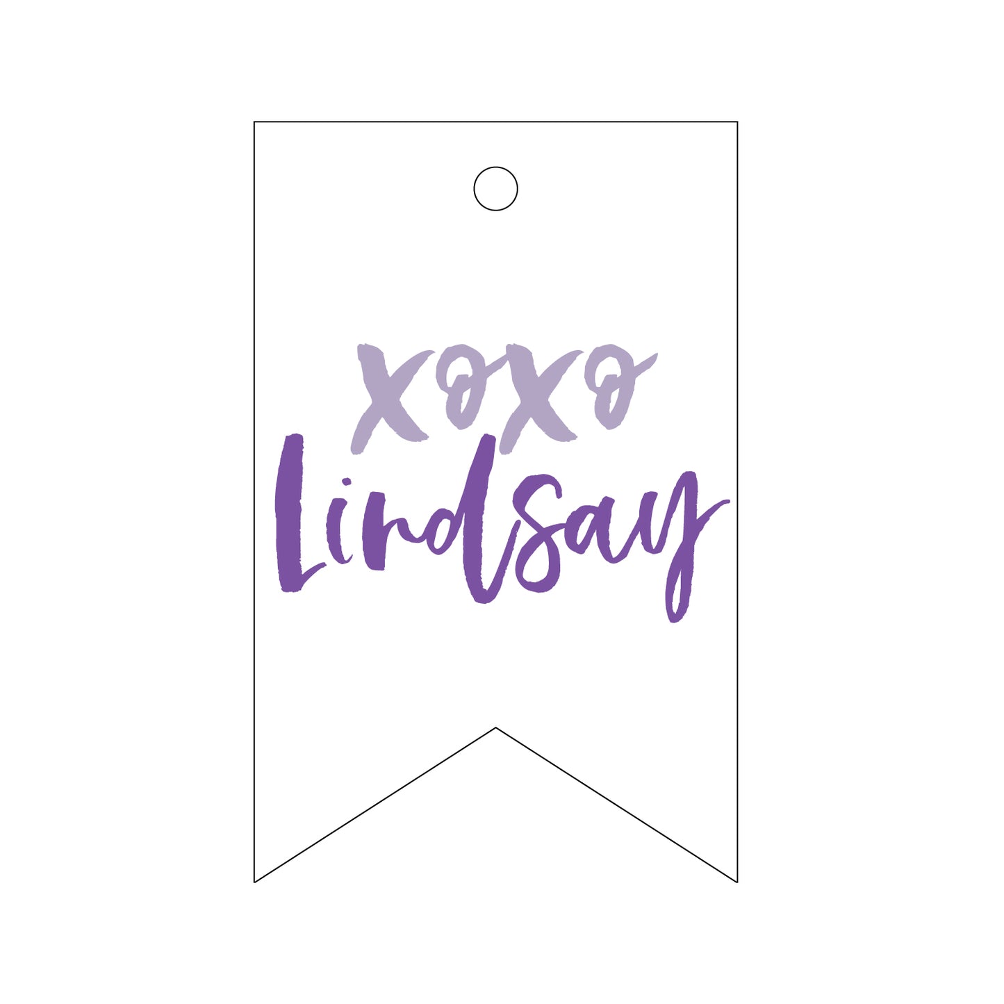 Personalized Gift Tag - T236