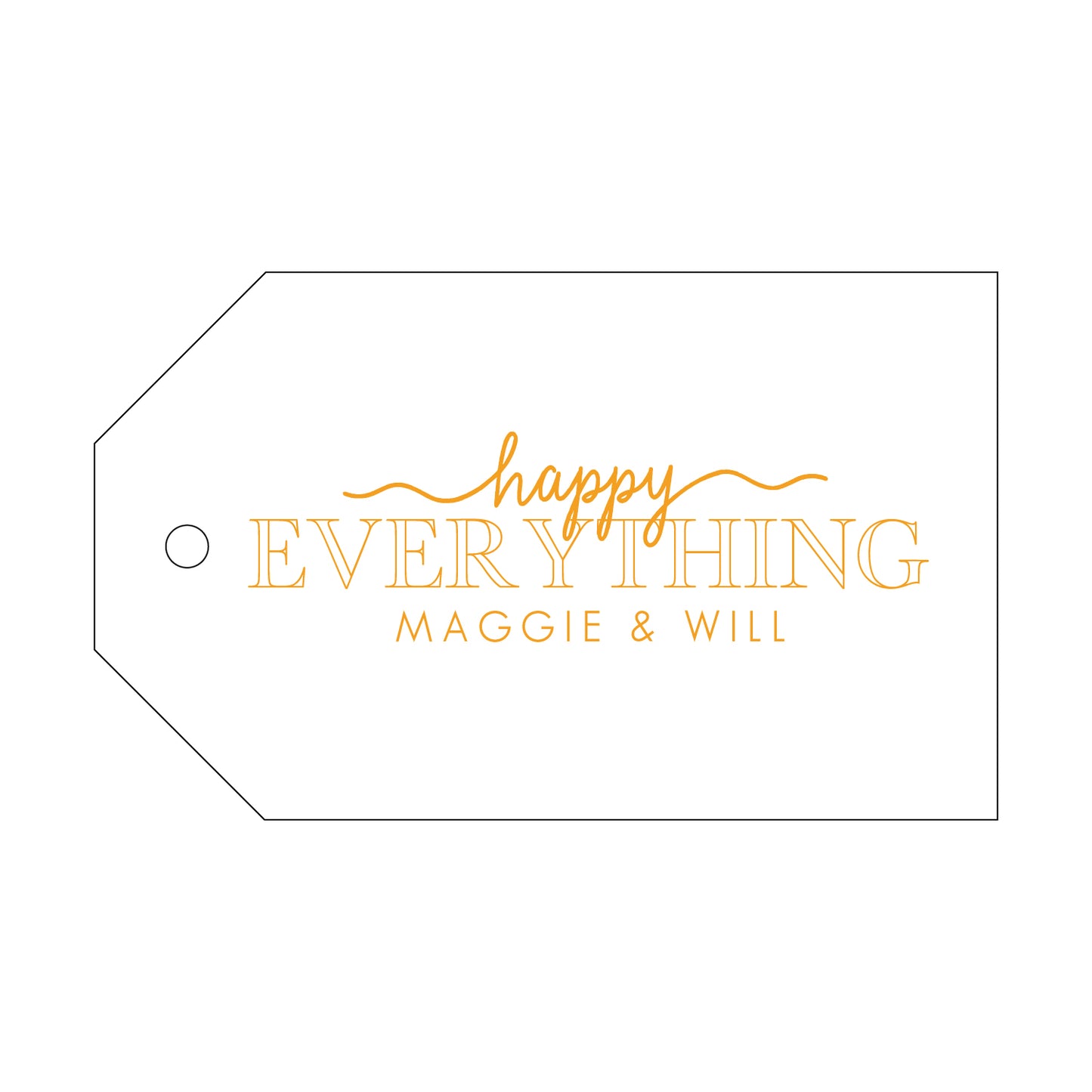 Personalized Gift Tag - T238