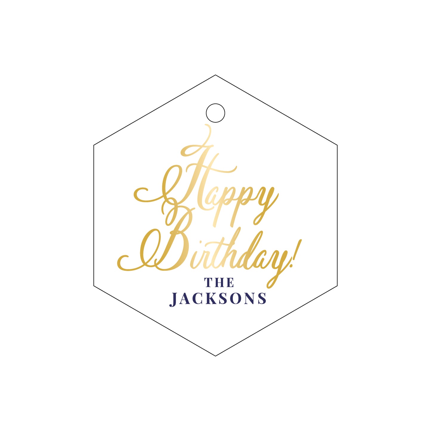 Personalized Gift Tag - T239