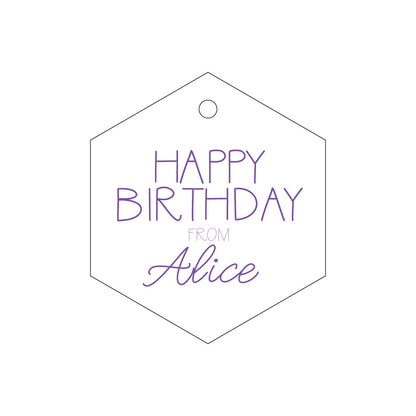 Personalized Gift Tag - T240