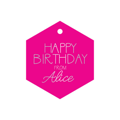 Personalized Gift Tag - T240