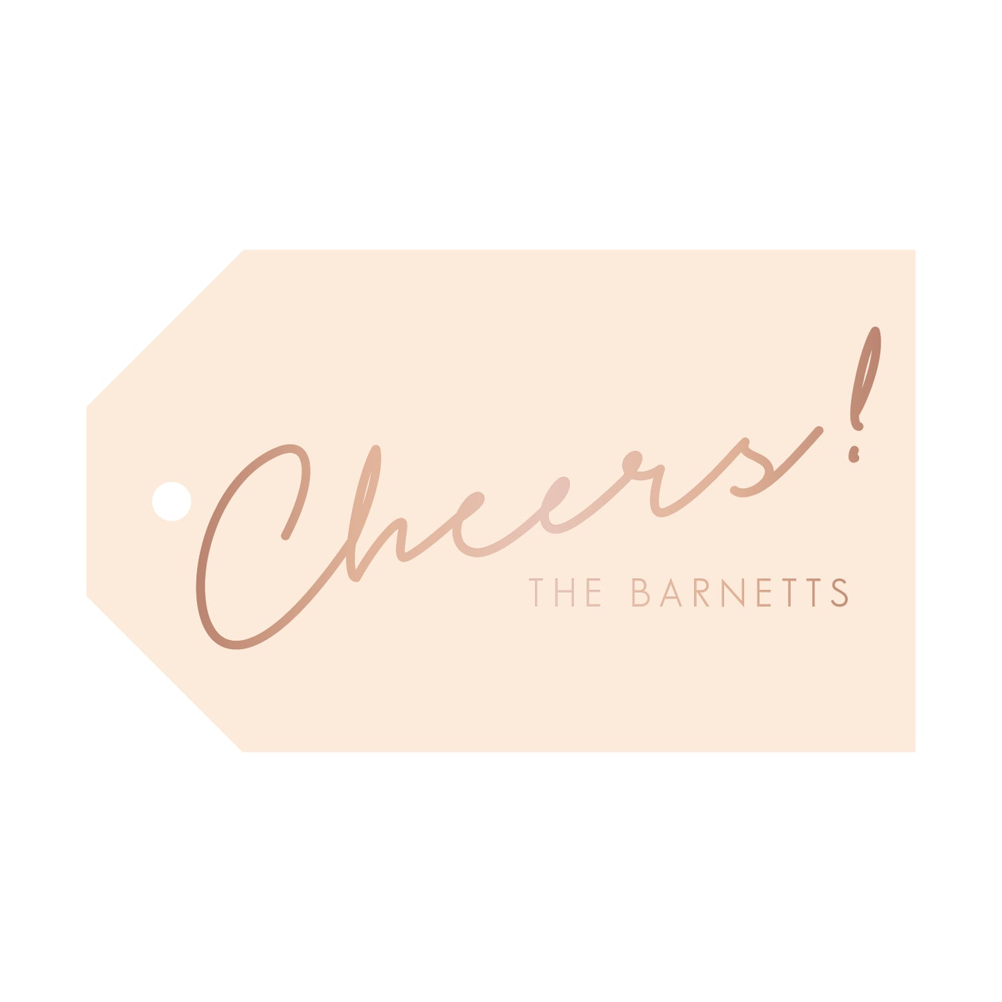 Personalized Gift Tag - T243