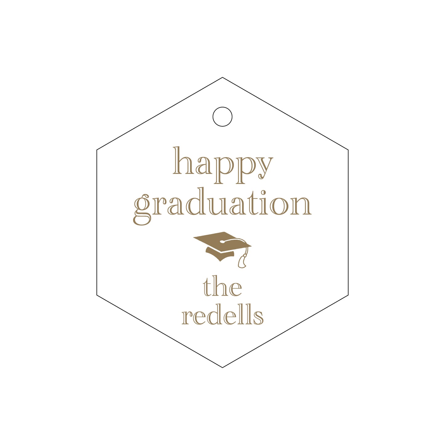 Personalized Gift Tag - T244