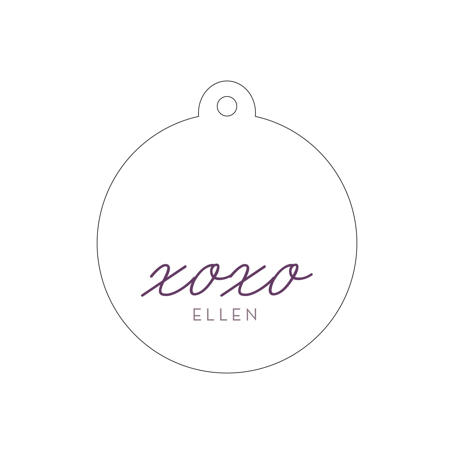Personalized Gift Tag - T245