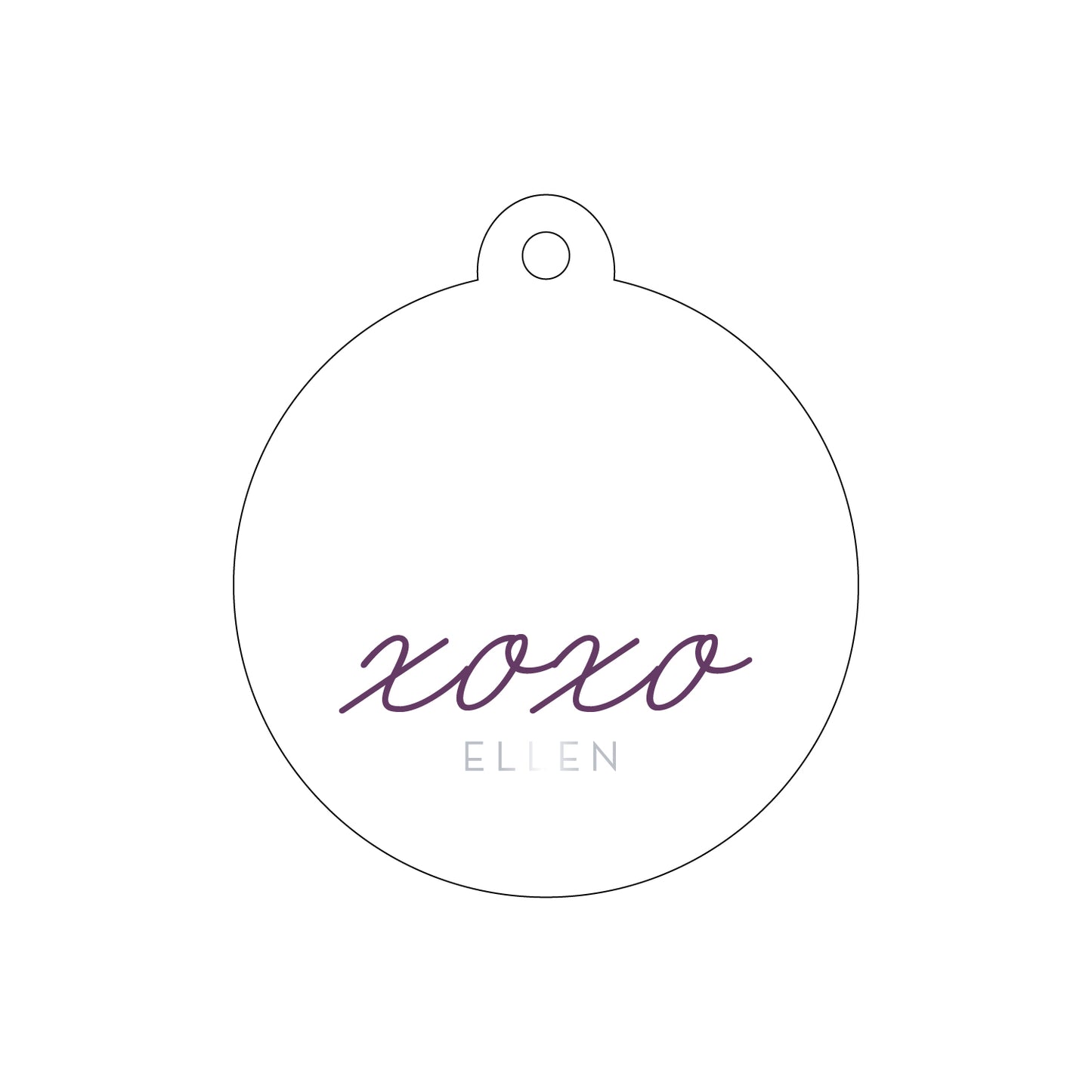 Personalized Gift Tag - T245