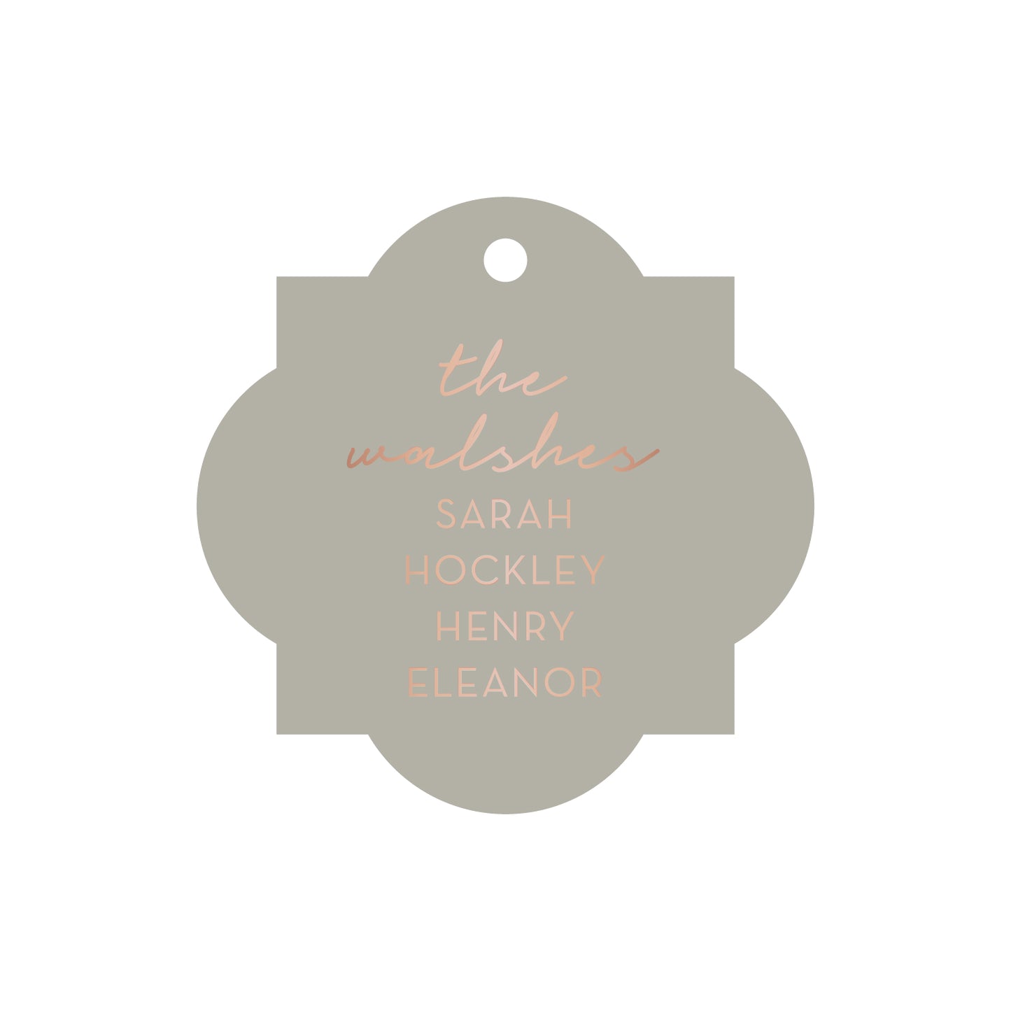 Personalized Gift Tag - T246