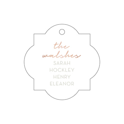 Personalized Gift Tag - T246