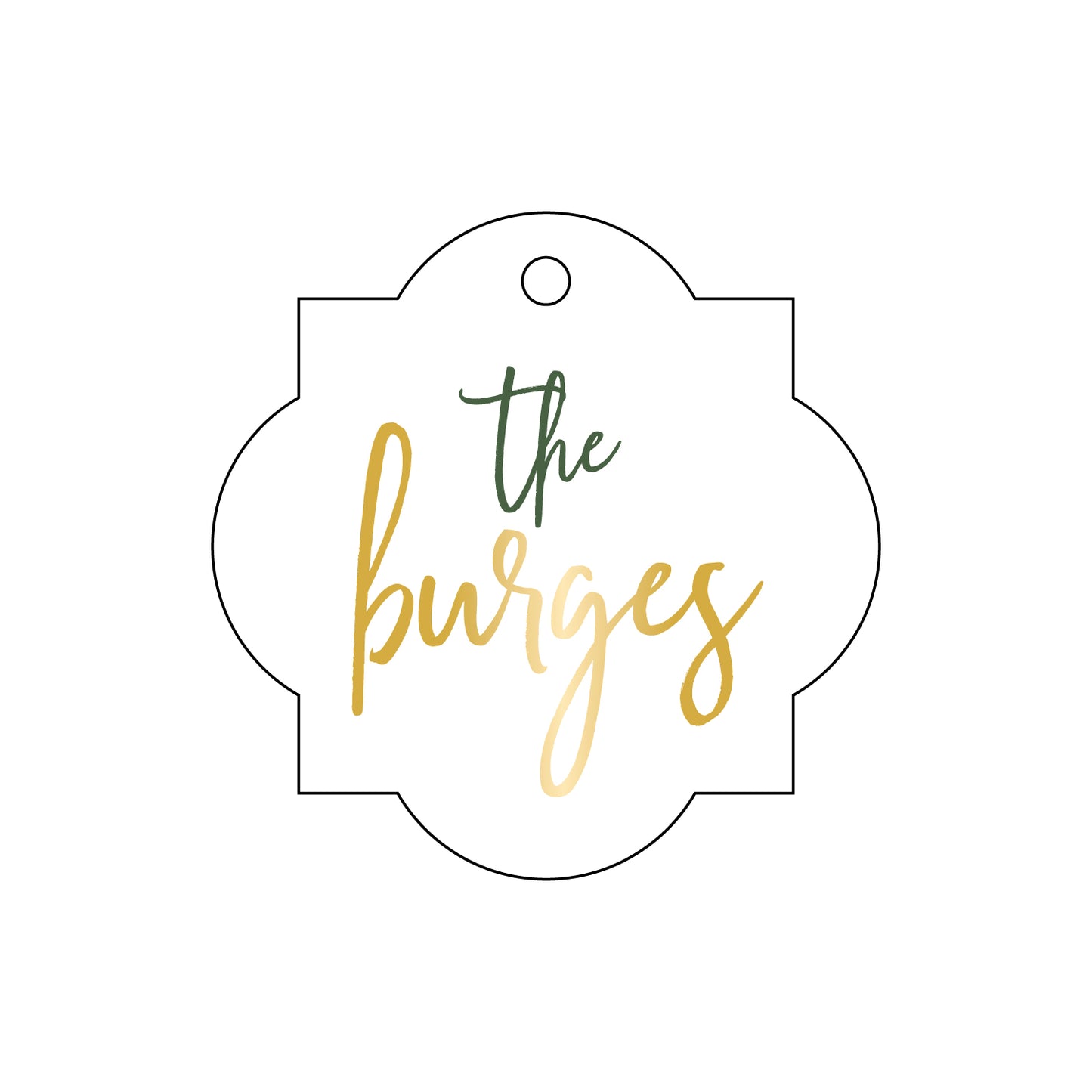 Personalized Gift Tag - T247