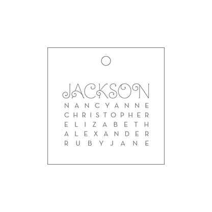 Personalized Gift Tag - T248