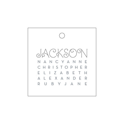 Personalized Gift Tag - T248