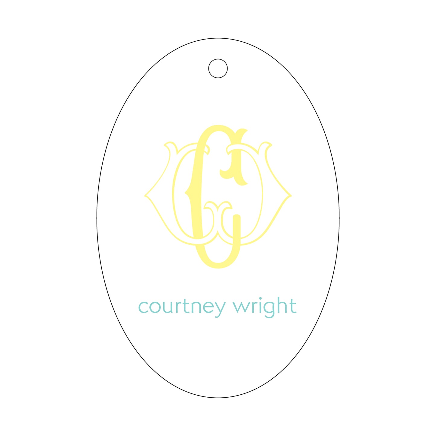 Personalized Gift Tag - T249