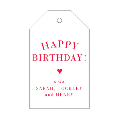 Personalized Gift Tag - T25