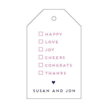 Personalized Gift Tag - T250