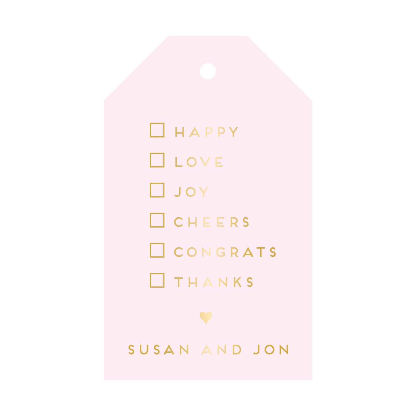 Personalized Gift Tag - T250