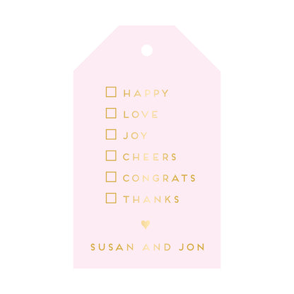 Personalized Gift Tag - T250