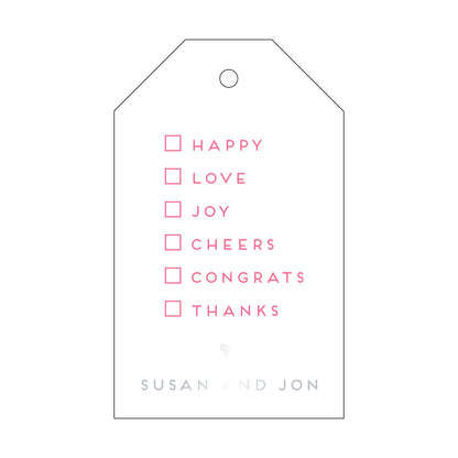 Personalized Gift Tag - T250