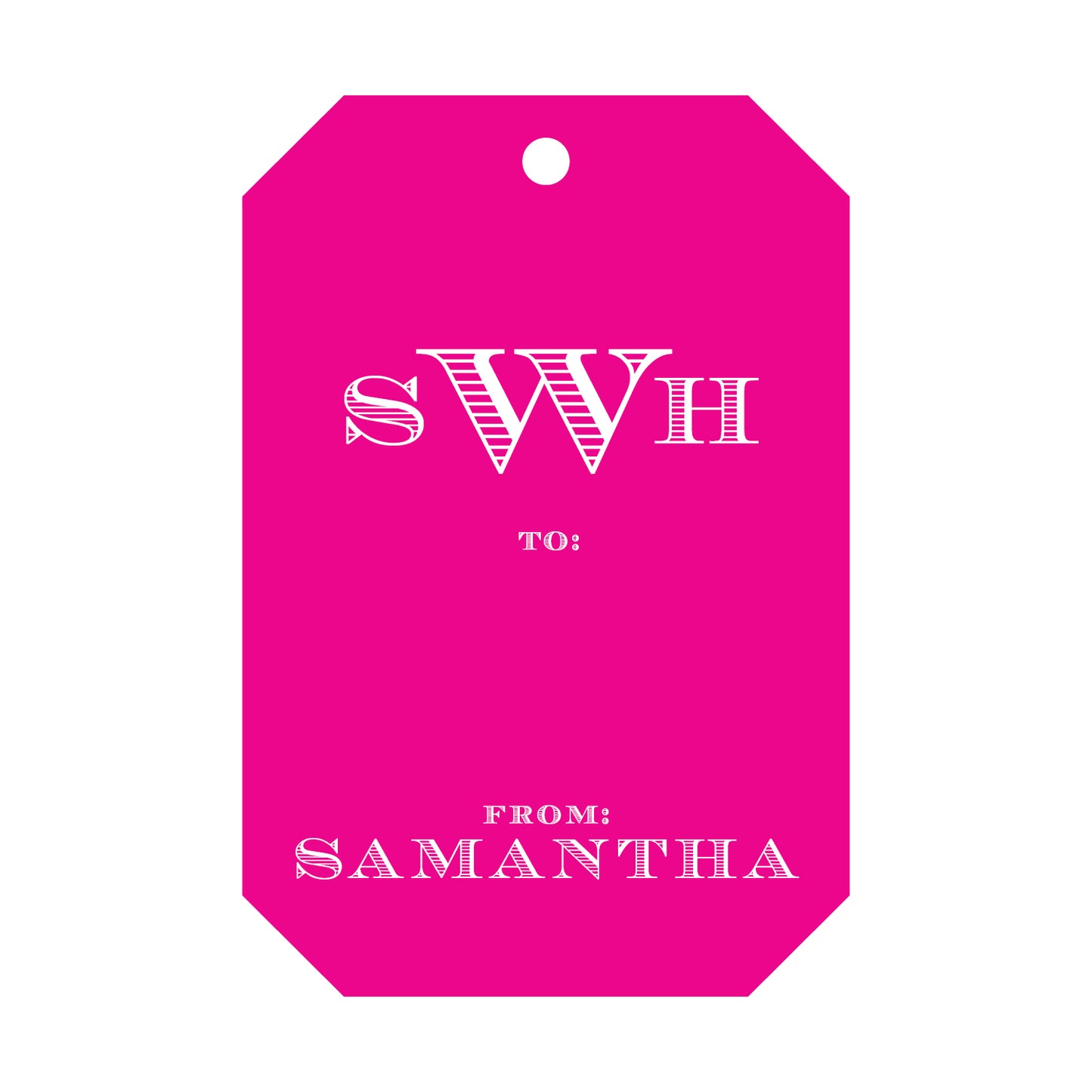 Personalized Gift Tag - T253