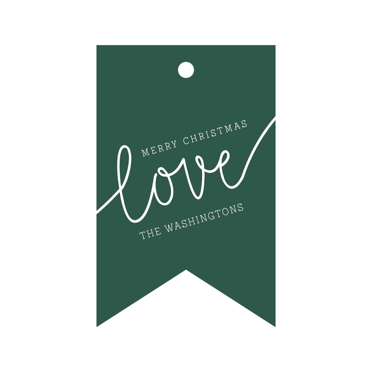 Personalized Gift Tag - T255