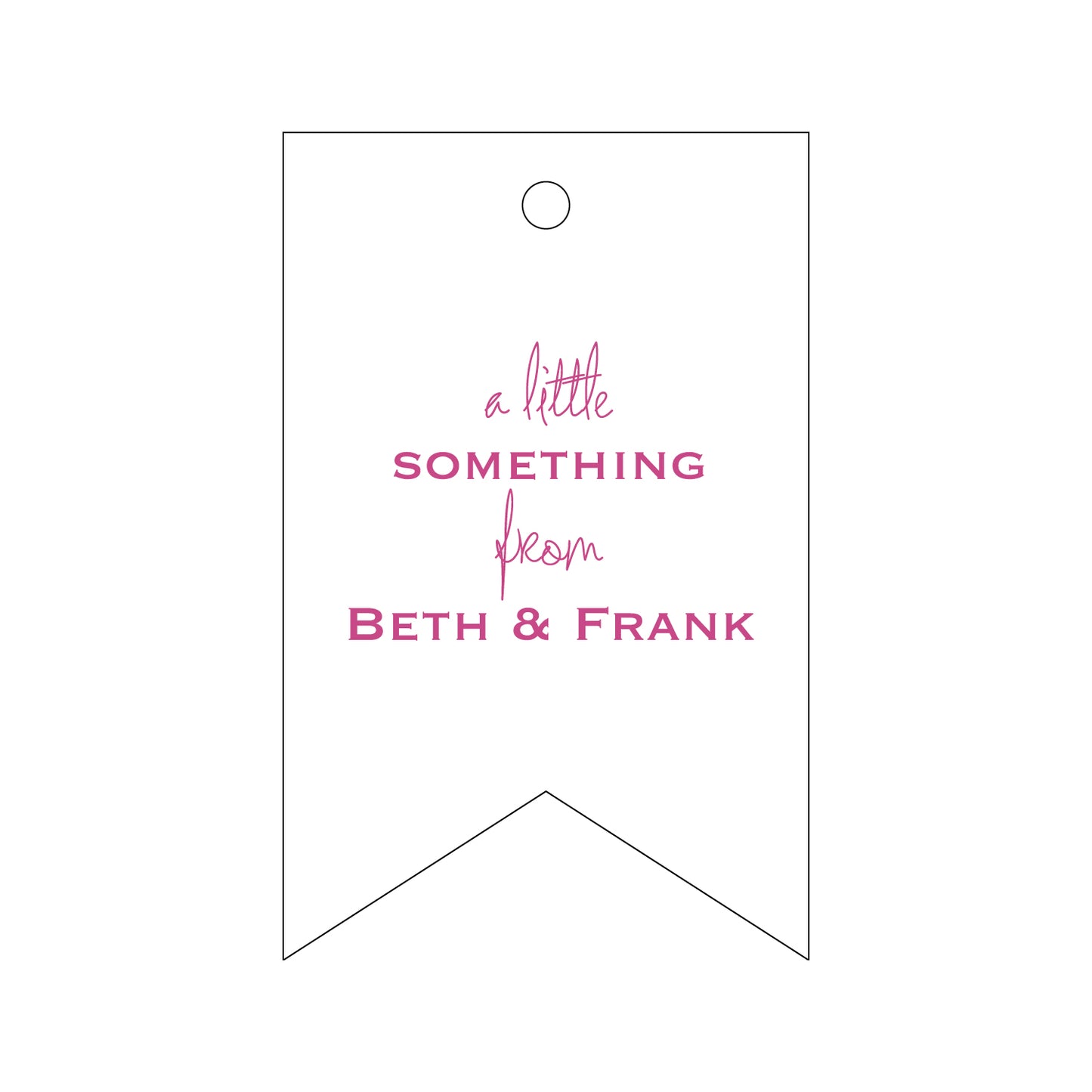 Personalized Gift Tag - T256