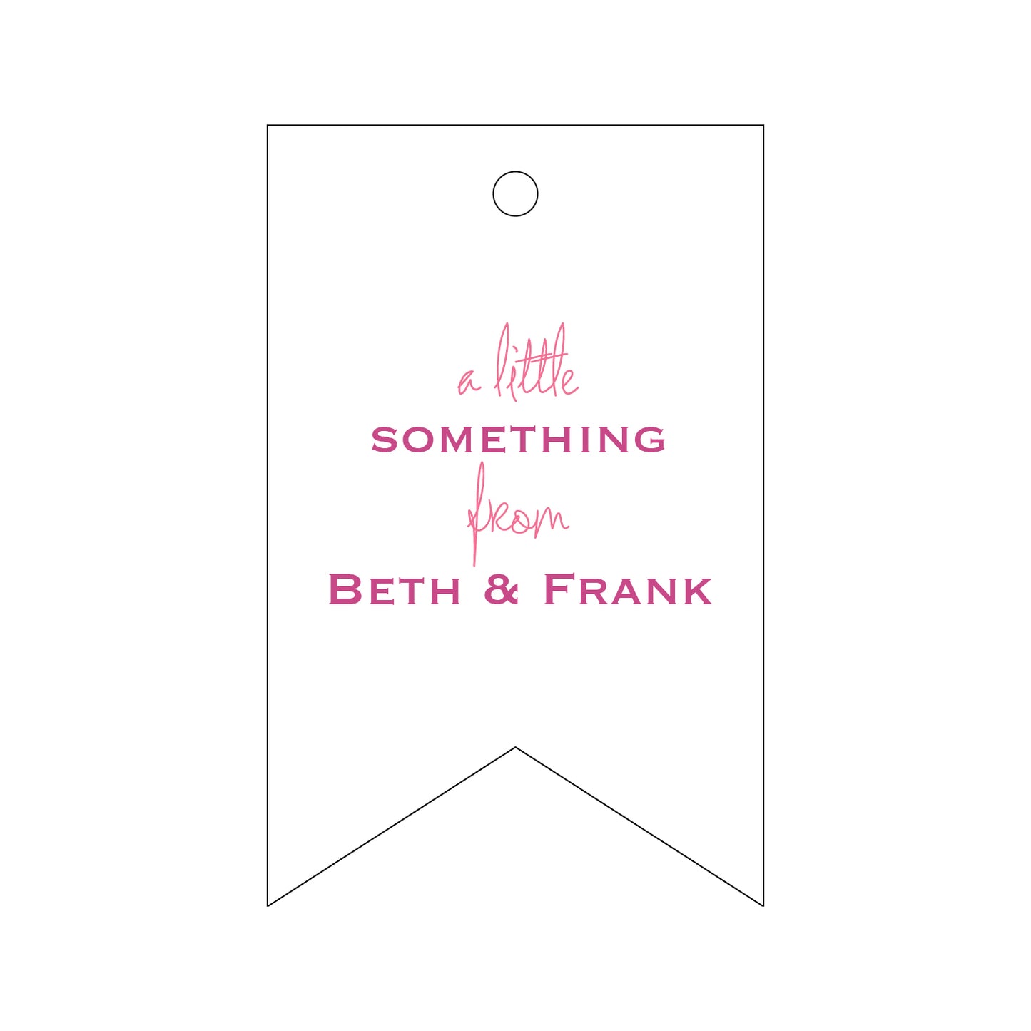 Personalized Gift Tag - T256