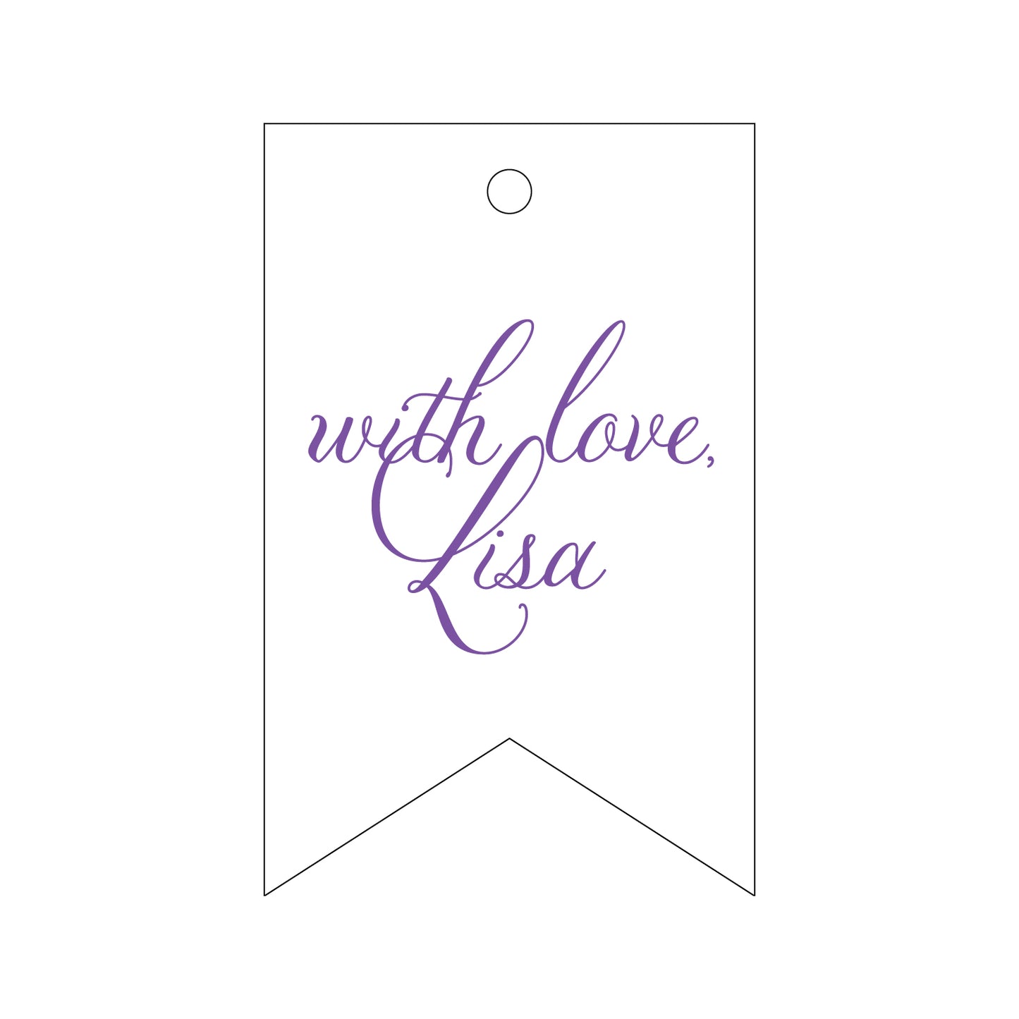 Personalized Gift Tag - T257