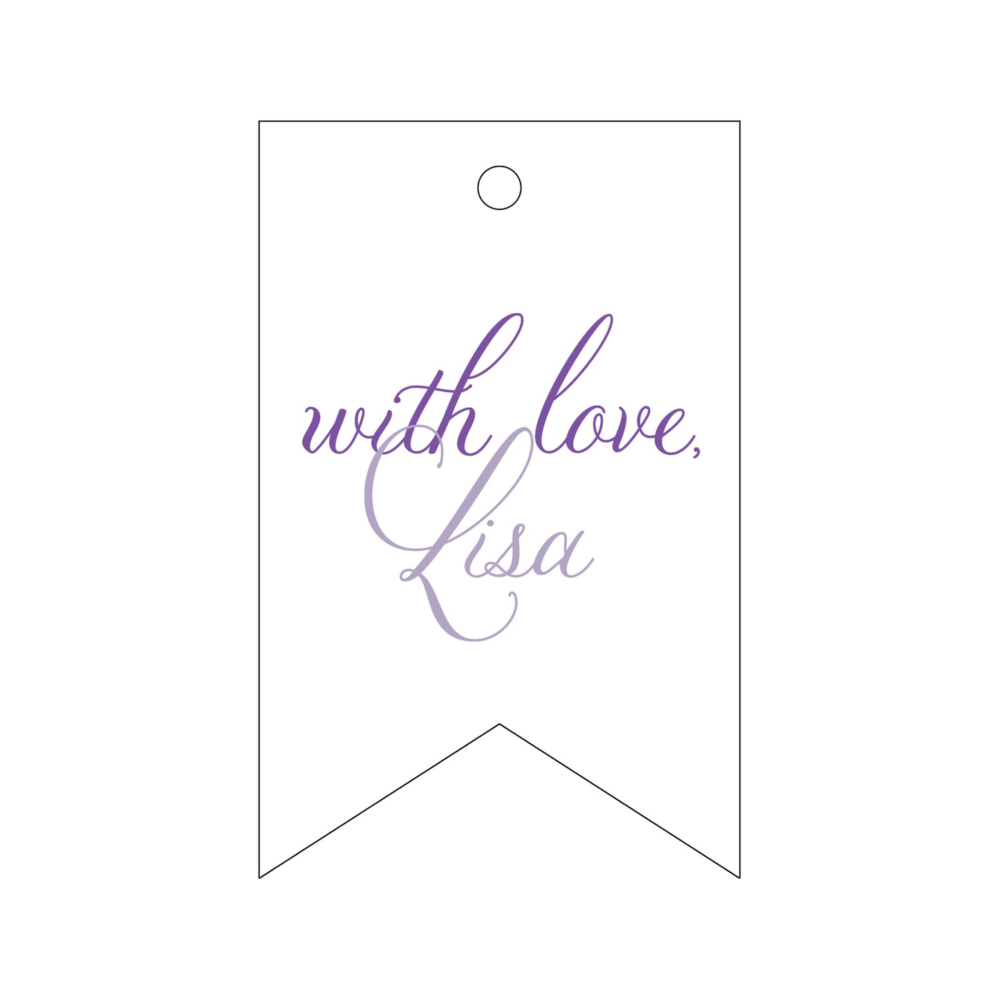 Personalized Gift Tag - T257