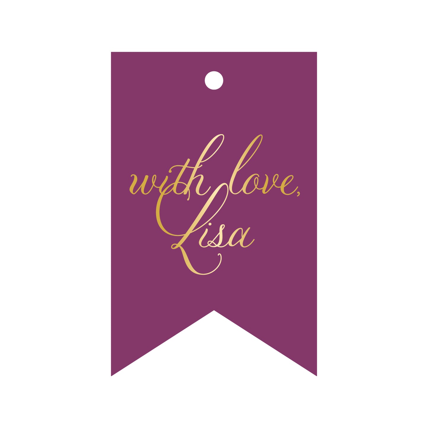 Personalized Gift Tag - T257