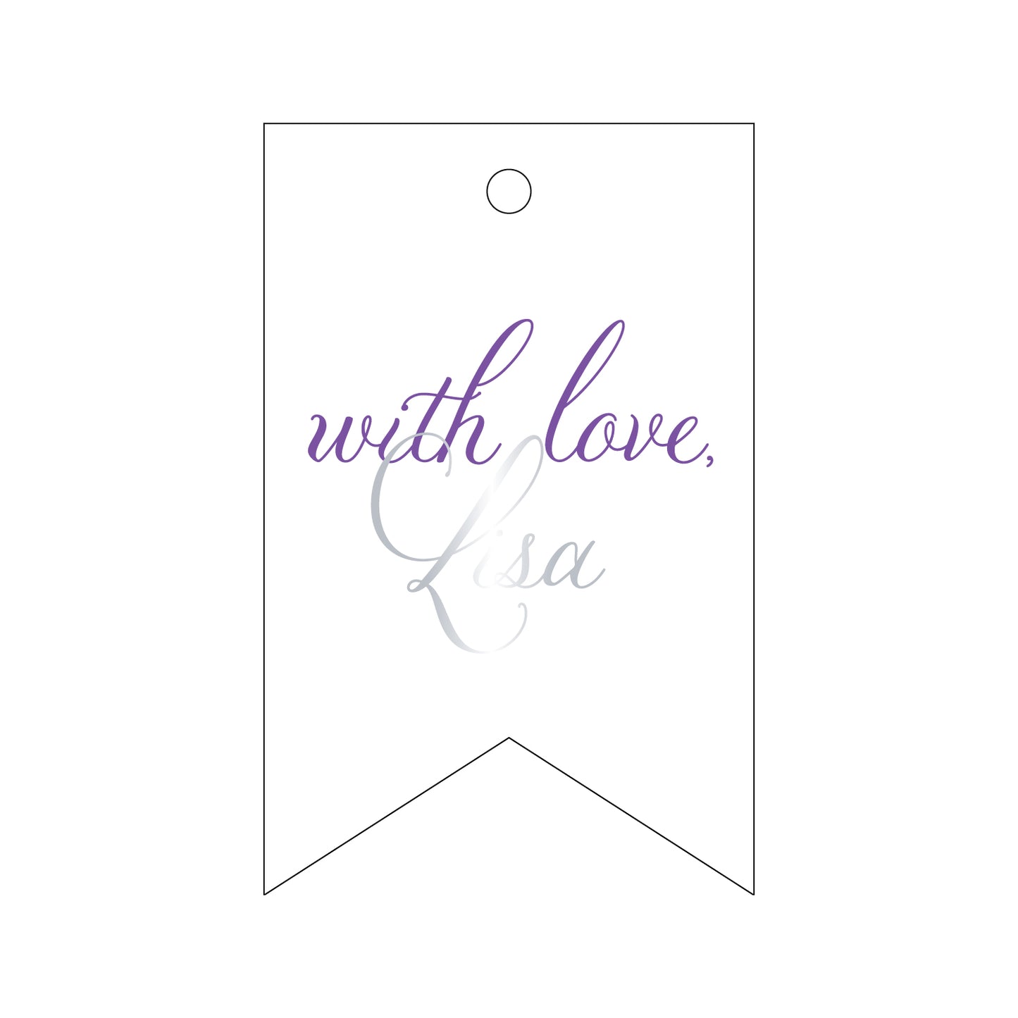 Personalized Gift Tag - T257