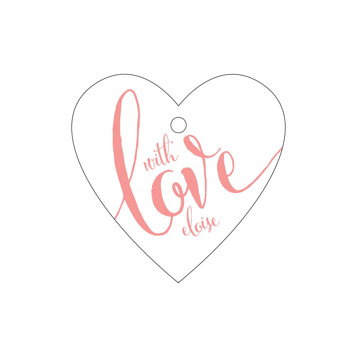 Personalized Gift Tag - T258